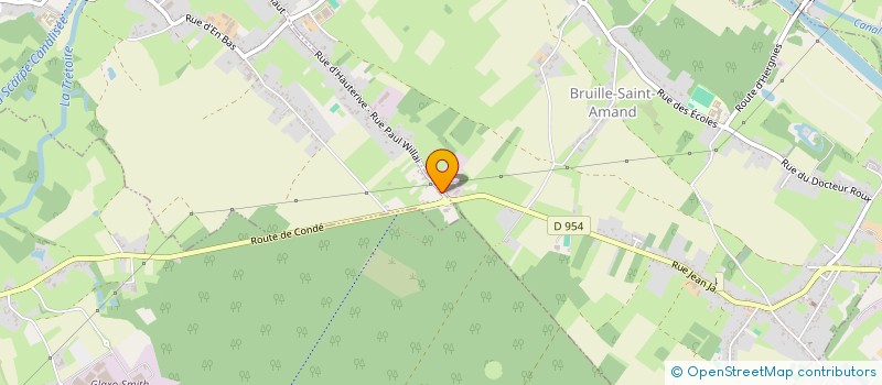 localisation de l'entreprise SCI MARCIE  NIVELLE