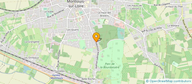 localisation de l'entreprise SCI MARCILLAC à MONTLOUIS-SUR-LOIRE