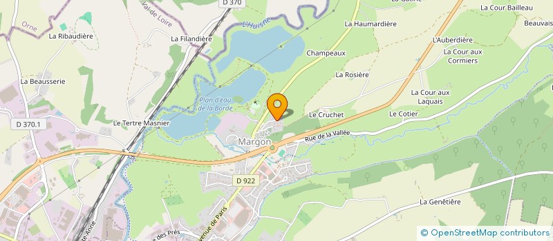 localisation de l'entreprise SCI MARCILLAT ET FILS à ARCISSES