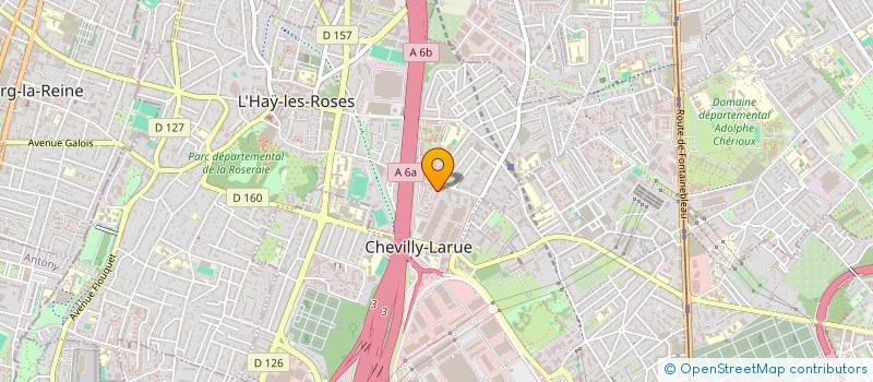 localisation de l'entreprise SCI MARCISA  L'HAY-LES-ROSES