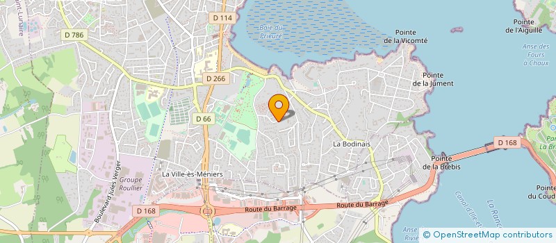 localisation de l'entreprise SCI MARCLEFUS  DINARD