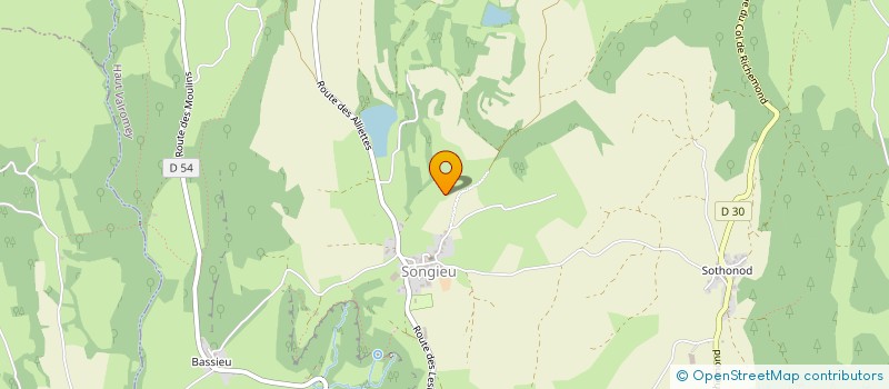 localisation de l'entreprise SCI MARCO  HAUT VALROMEY