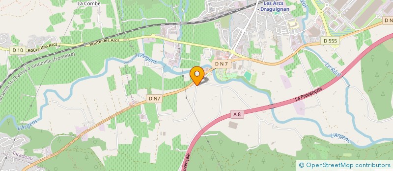 localisation de l'entreprise SCI MARCO MANGER  LES ARCS