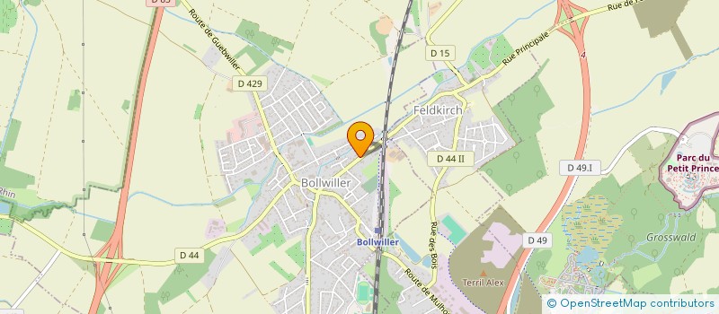 localisation de l'entreprise SCI MARCO PAULO  BOLLWILLER