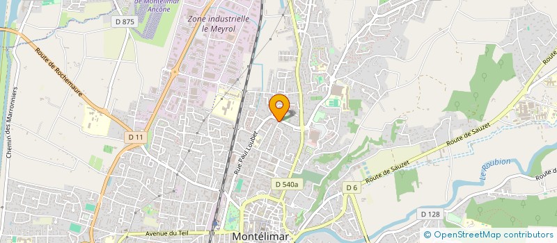 localisation de l'entreprise SCI MARCOLP à MONTELIMAR
