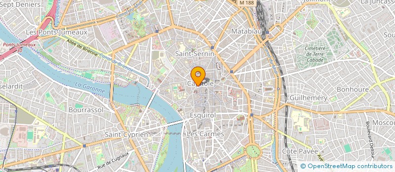 localisation de l'entreprise SCI MARCOMAZIERE à TOULOUSE