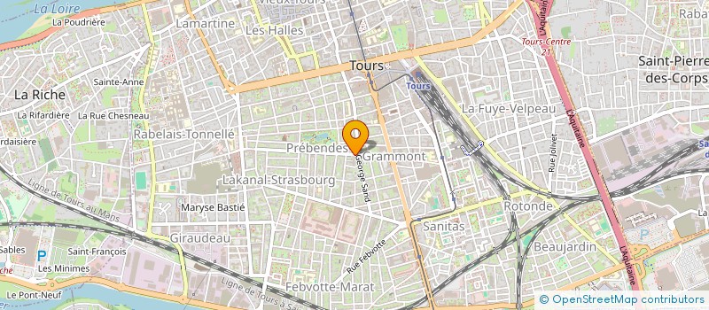 localisation de l'entreprise SCI MARCOREG  TOURS