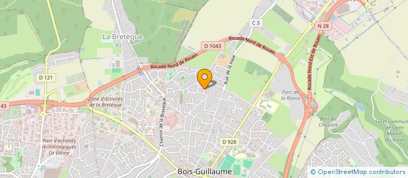 localisation de l'entreprise SCI MARCOU à BOIS-GUILLAUME