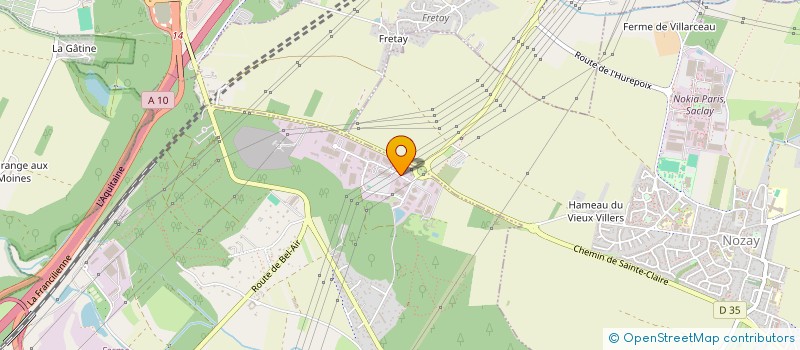 localisation de l'entreprise SCI MARCOUSSIS INDUSTRIES  MARCOUSSIS