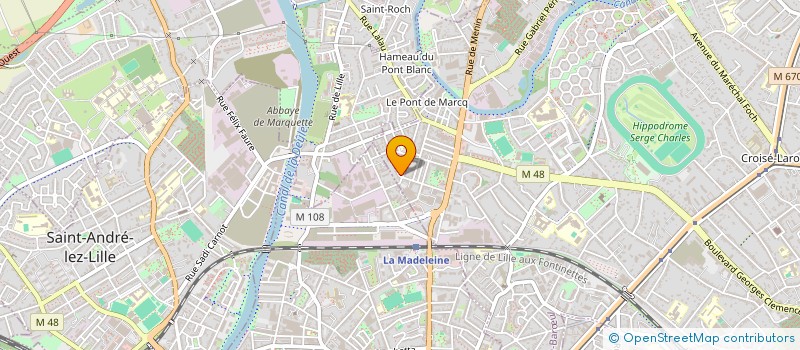 localisation de l'entreprise SCI MARCQ IMMO à MARCQ-EN-BARŒUL