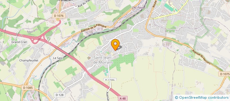 localisation de l'entreprise SCI MARCS  SAINT-JEAN-DE-MOIRANS