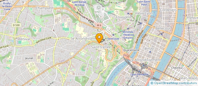 localisation de l'entreprise SCI MARCSTEPH  LYON