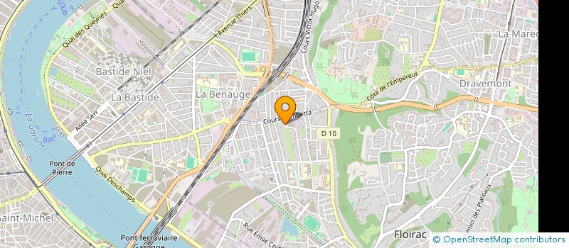 localisation de l'entreprise SCI MARCUELLIMMO  FLOIRAC