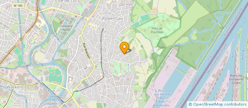 localisation de l'entreprise SCI MARCUS AURELIUS  STRASBOURG