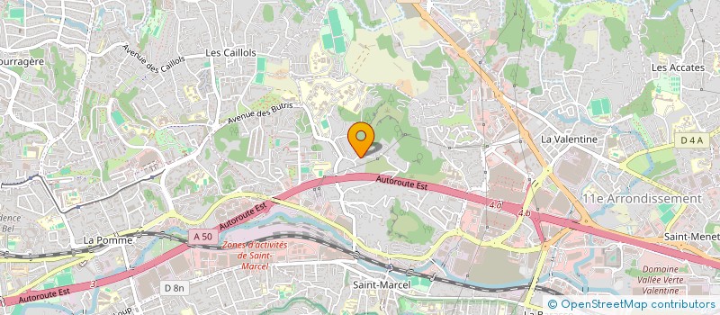localisation de l'entreprise SCI MARCYLIO à MARSEILLE