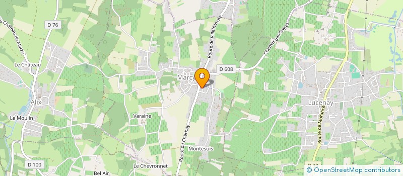 localisation de l'entreprise SCI MARCYNOT  MARCY