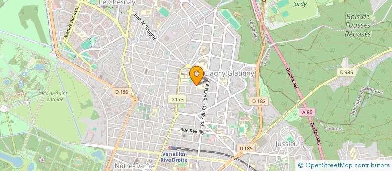 localisation de l'entreprise SCI MARDANIEL à VERSAILLES