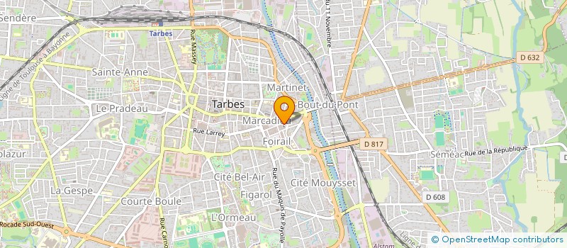 localisation de l'entreprise SCI MARDAYE IMMOBILIER  TARBES