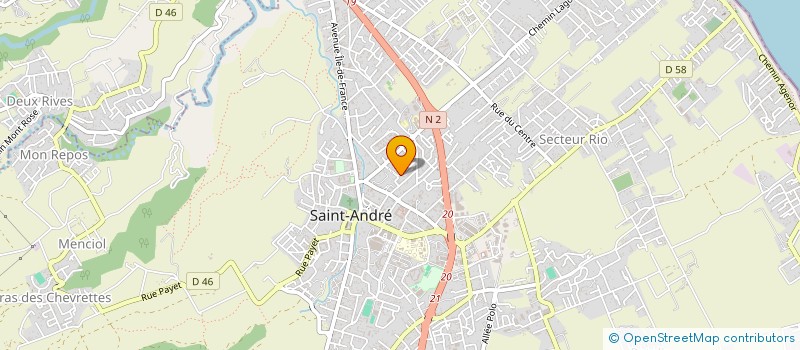 localisation de l'entreprise SCI MARDEMOUTOU RIVARAILY à SAINT-ANDRE