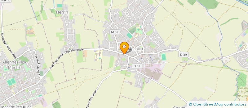 localisation de l'entreprise SCI MARDI  GONDECOURT