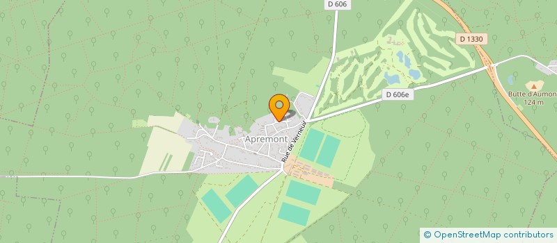 localisation de l'entreprise SCI MARDI  APREMONT