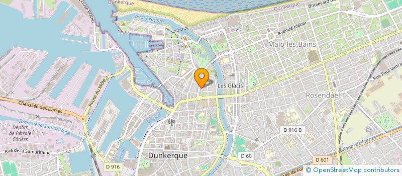 localisation de l'entreprise SCI MARDI à DUNKERQUE