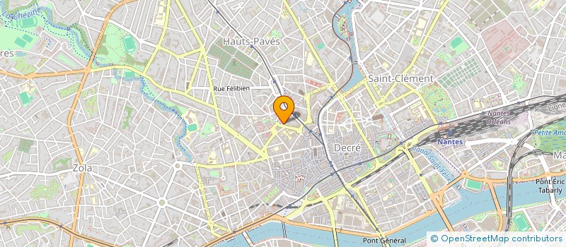 localisation de l'entreprise SCI MAREBRI à NANTES