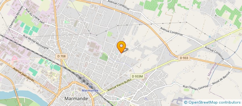 localisation de l'entreprise SCI MARECHAL  MARMANDE