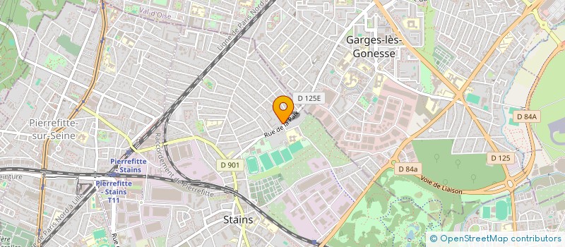 localisation de l'entreprise SCI MARECHAL à STAINS