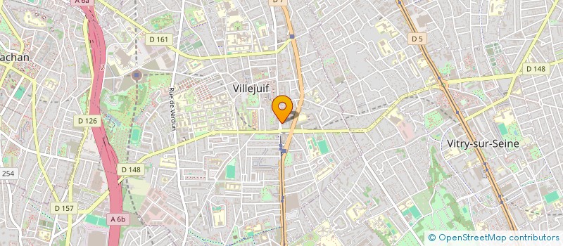 localisation de l'entreprise SCI MARECHAL à VILLEJUIF