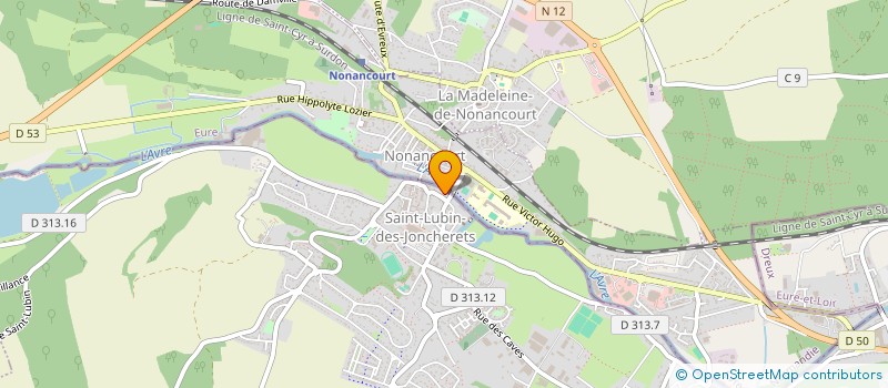 localisation de l'entreprise SCI MARECHAL II à SAINT-LUBIN-DES-JONCHERETS