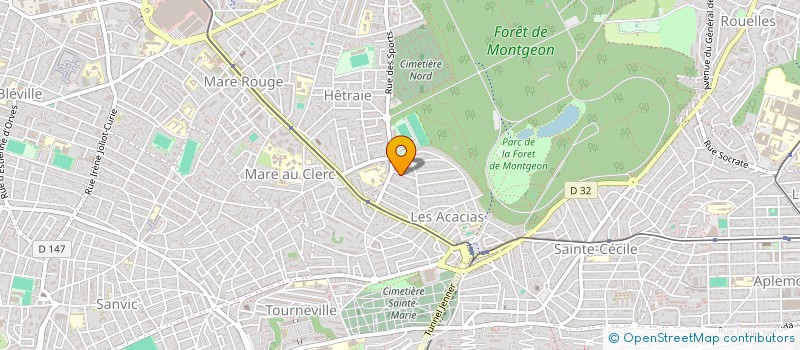 localisation de l'entreprise SCI MARECHAL JOFFRE à LE HAVRE