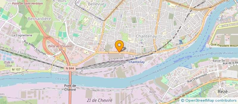 localisation de l'entreprise SCI MARECHAL JUIN à NANTES