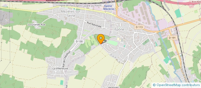 localisation de l'entreprise SCI MARECHAL JUIN  CARRIERES-SOUS-POISSY