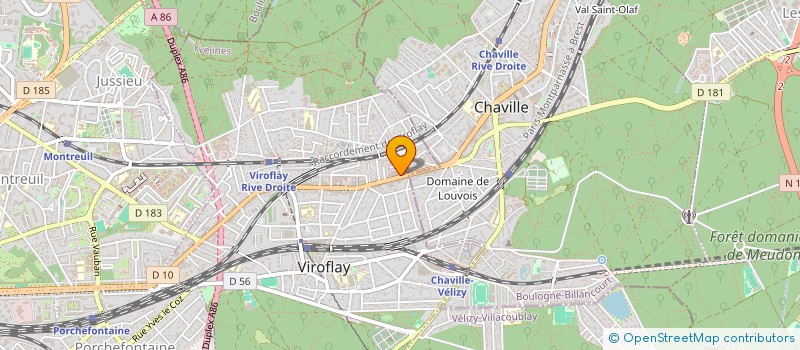 localisation de l'entreprise SCI MARECHAL JUIN  VIROFLAY