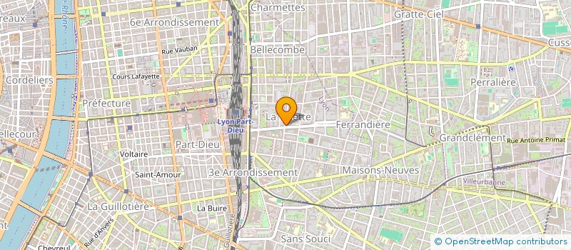 localisation de l'entreprise SCI MARECHAL NEY 1807  LYON