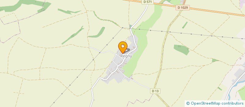 localisation de l'entreprise SCI MAREDIEU  REGNY