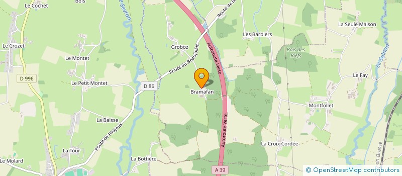 localisation de l'entreprise SCI MAREDYNE  VILLEMOTIER