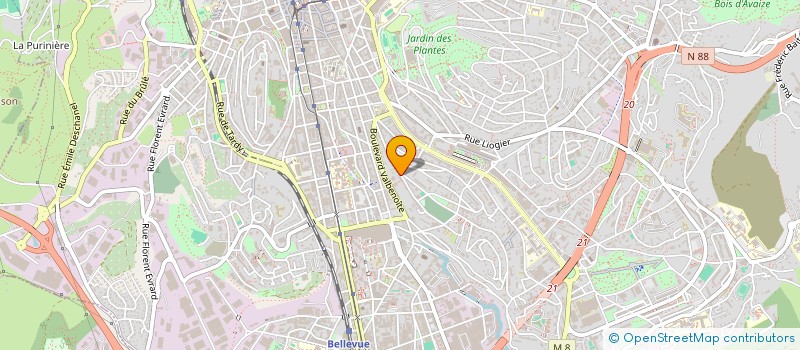 localisation de l'entreprise SCI MAREE  SAINT-ETIENNE