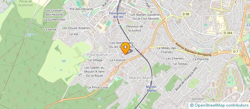 localisation de l'entreprise SCI MAREIL  MAREIL-MARLY