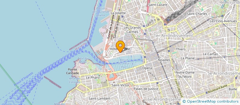 localisation de l'entreprise SCI MAREK  MARSEILLE