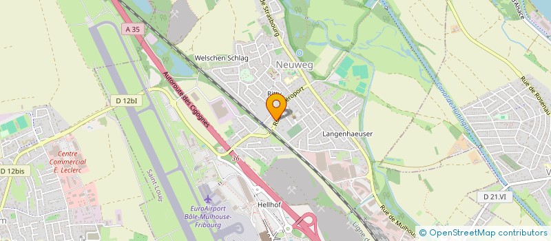 localisation de l'entreprise SCI MAREL  SAINT-LOUIS