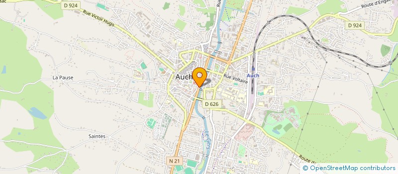 localisation de l'entreprise SCI  MAREL  AUCH