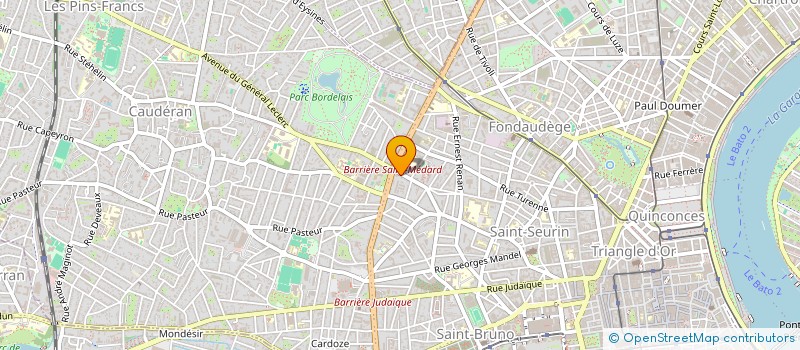 localisation de l'entreprise SCI MAREL  BORDEAUX