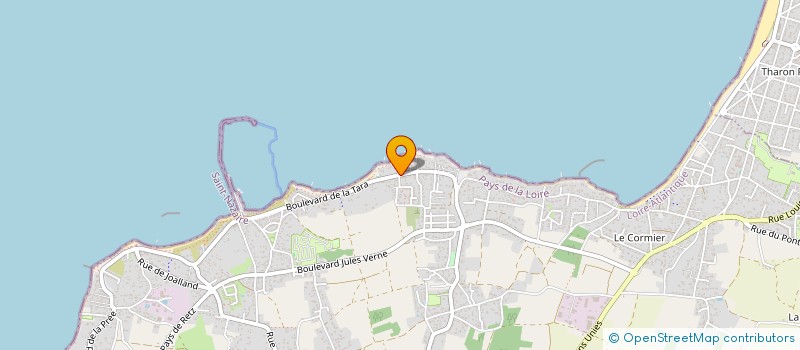 localisation de l'entreprise SCI MARELI à LA PLAINE-SUR-MER