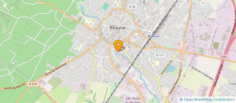 localisation de l'entreprise SCI MARELIEN à BEAUNE