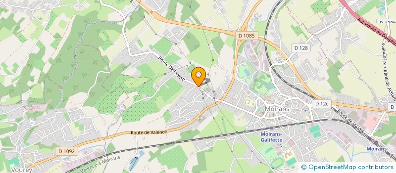 localisation de l'entreprise SCI MARELITHO  MOIRANS