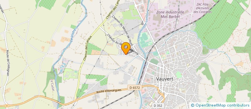 localisation de l'entreprise SCI MARELO  VAUVERT