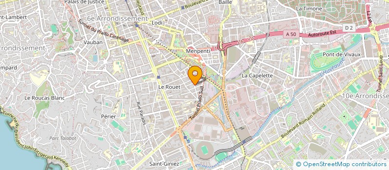 localisation de l'entreprise SCI MAREMINO à MARSEILLE