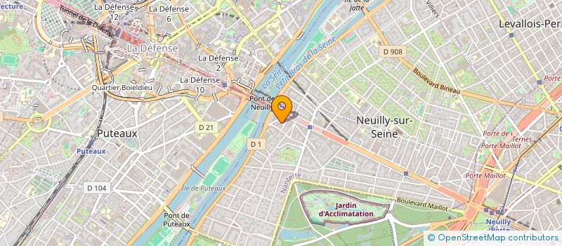 localisation de l'entreprise SCI MAREN à NEUILLY-SUR-SEINE
